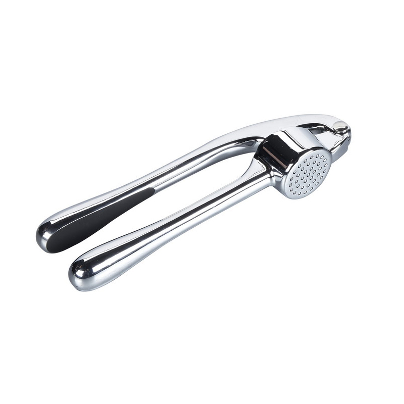 प्रीमियम झिंक अलॉय लसूण प्रेस रस्ट-प्रूफ सोपे स्वच्छ किचन गॅझेट